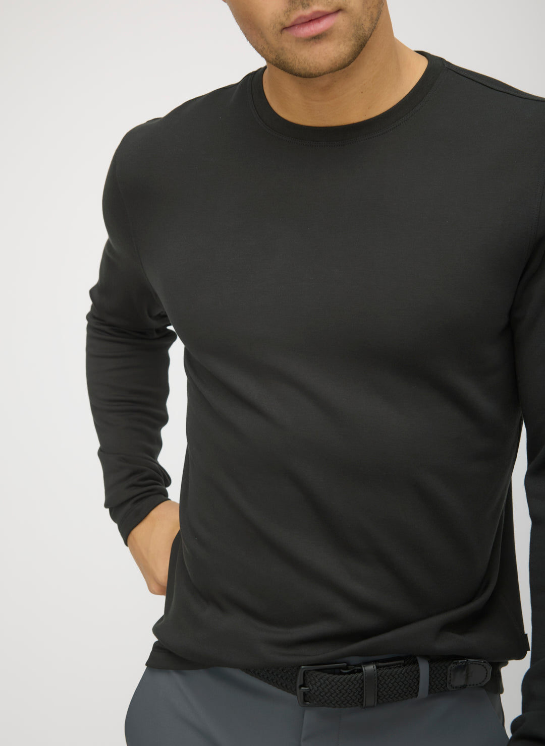 Upgraded Brushed Long Sleeve Crew