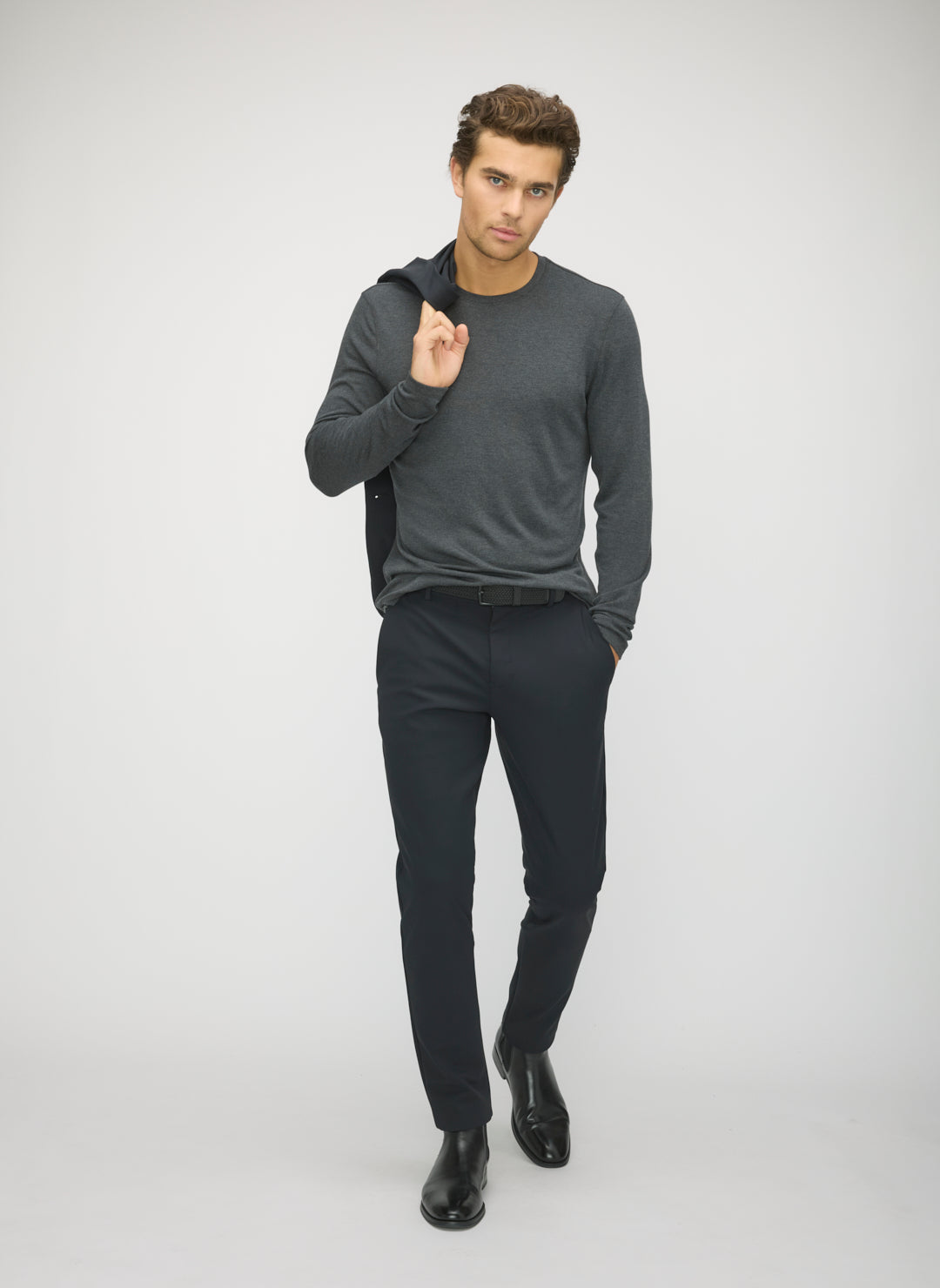 Upgraded Brushed Long Sleeve Crew