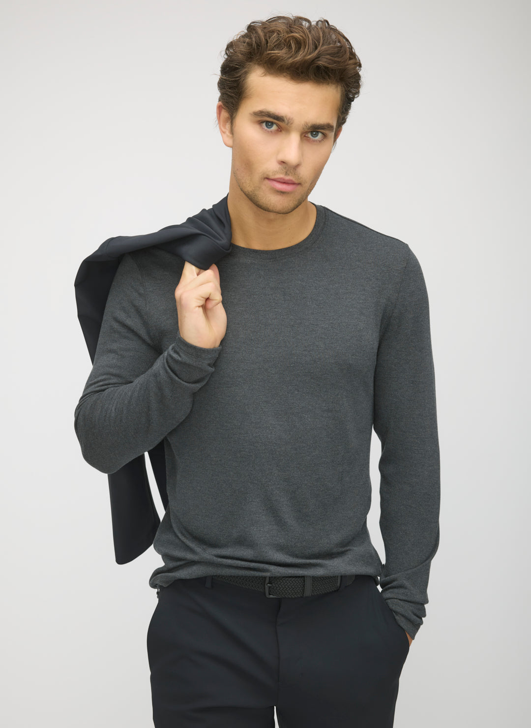 Upgraded Brushed Long Sleeve Crew