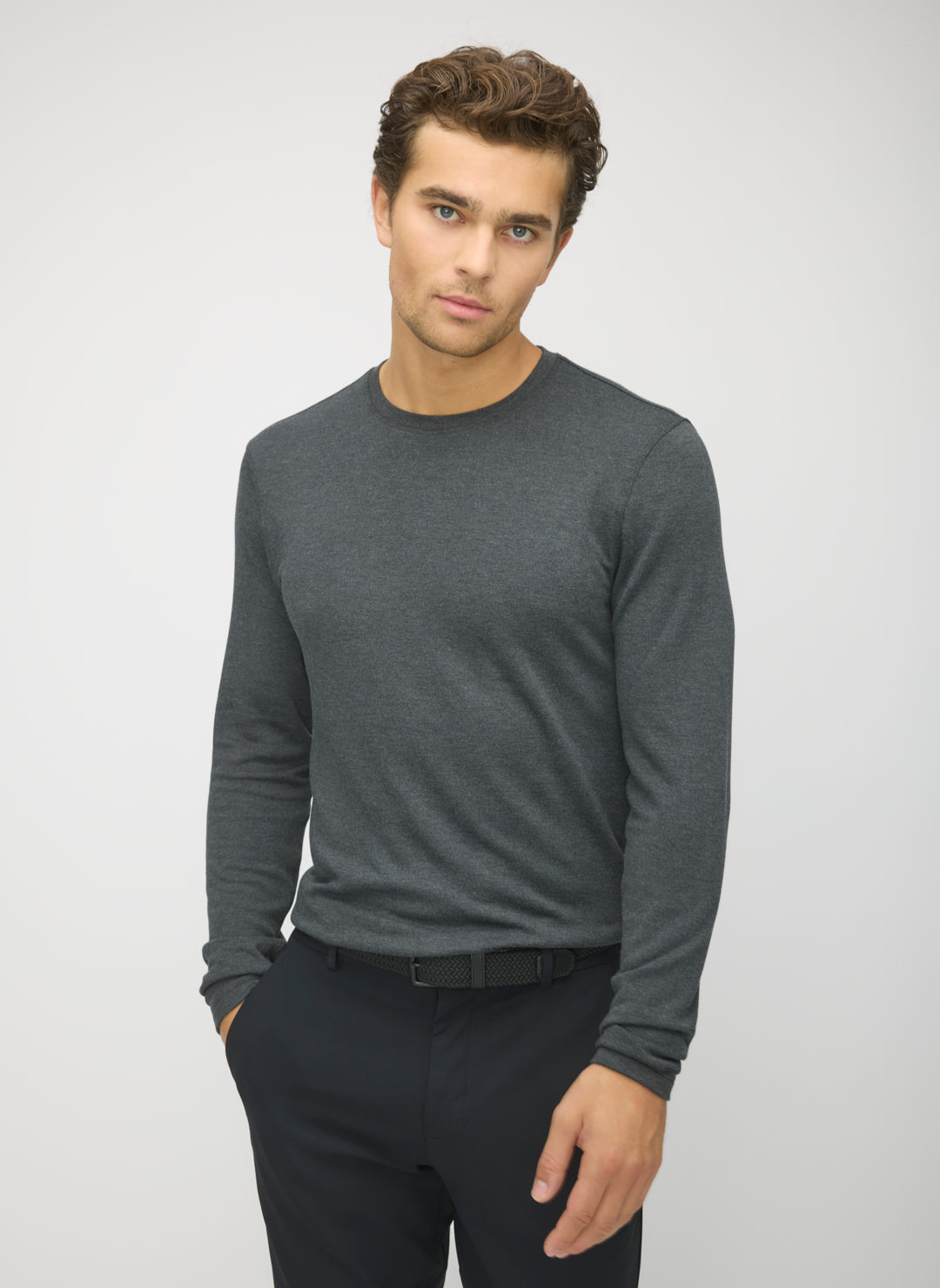 Upgraded Brushed Long Sleeve Crew