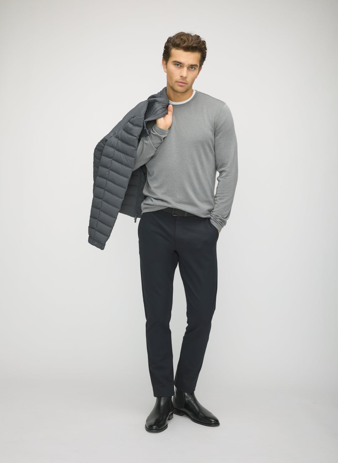 Upgraded Brushed Long Sleeve Crew