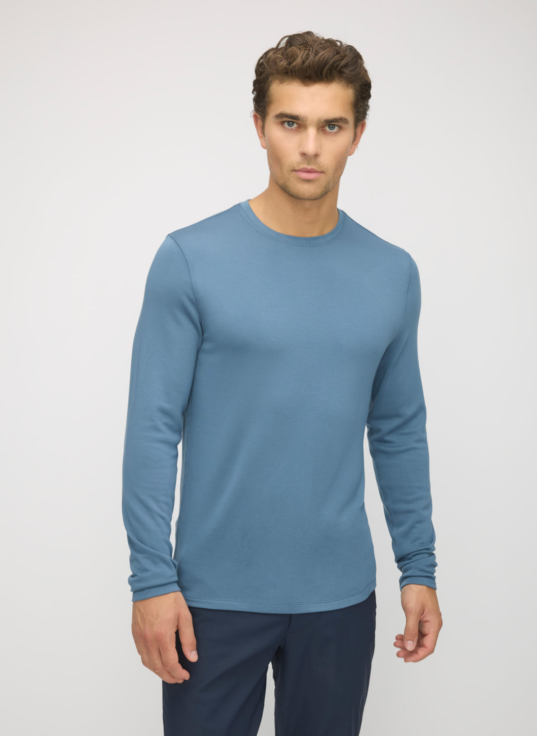 Upgraded Brushed Long Sleeve Crew