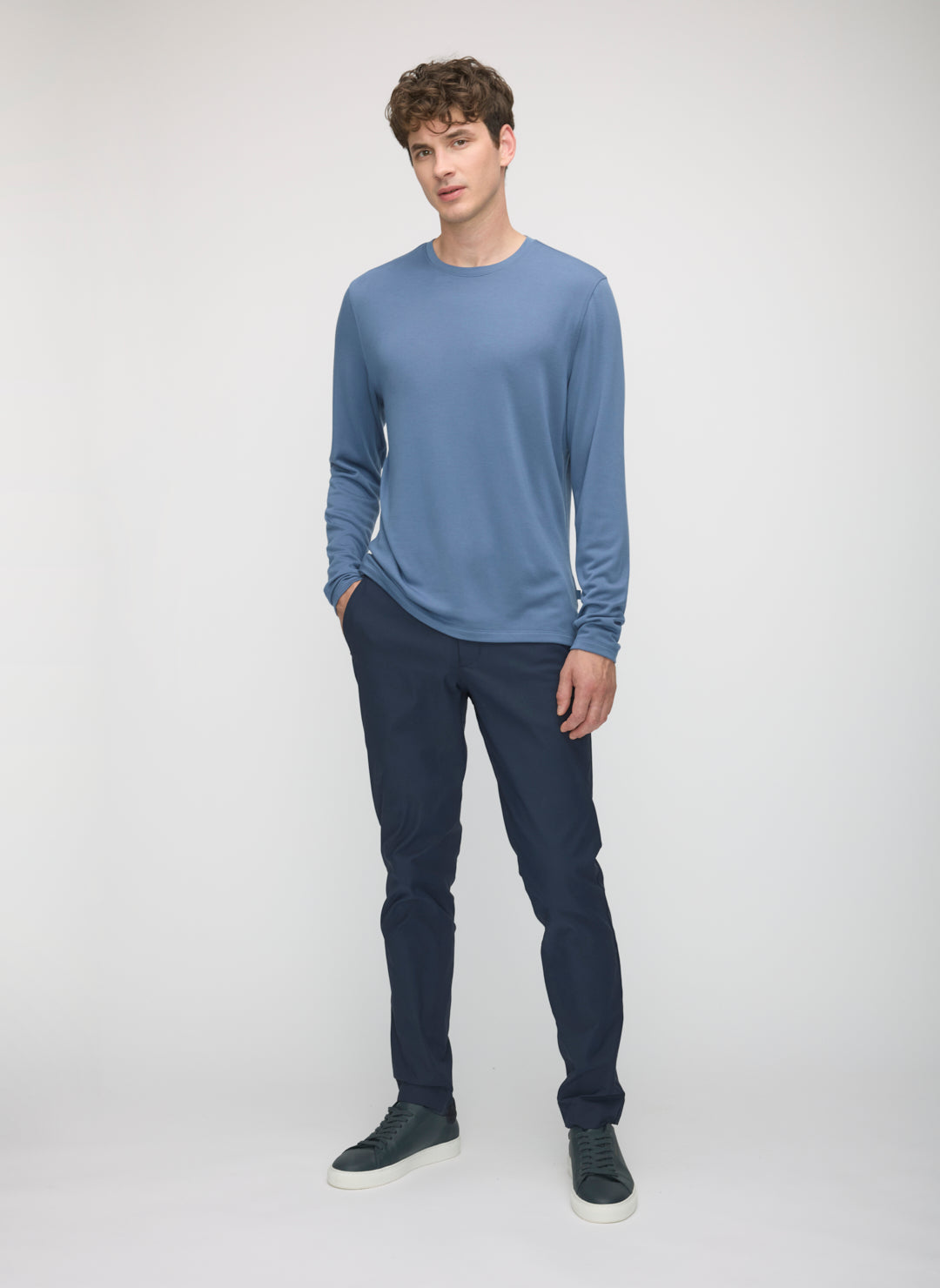 Upgraded Brushed Long Sleeve Crew