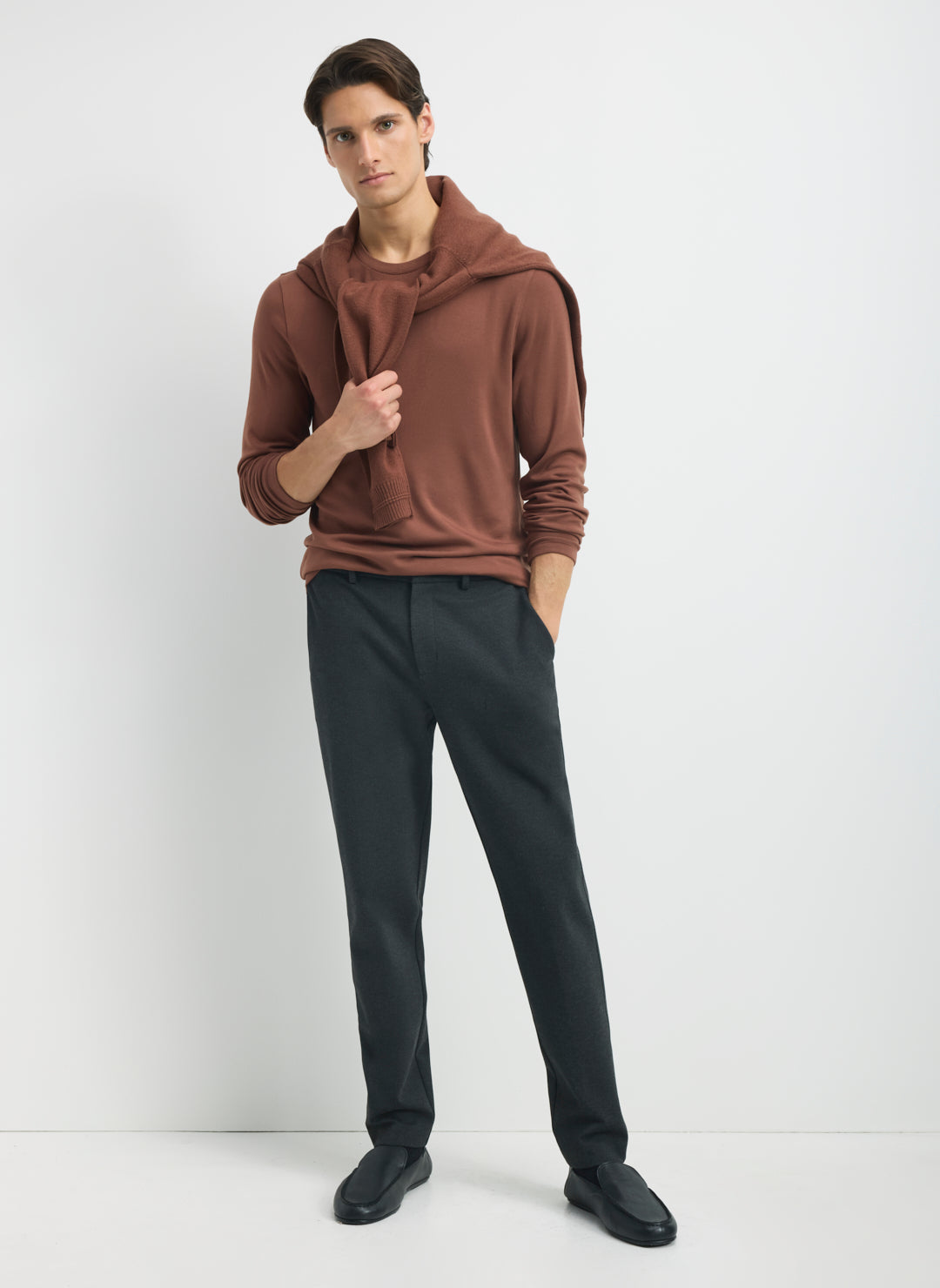 Upgraded Brushed Long Sleeve Crew