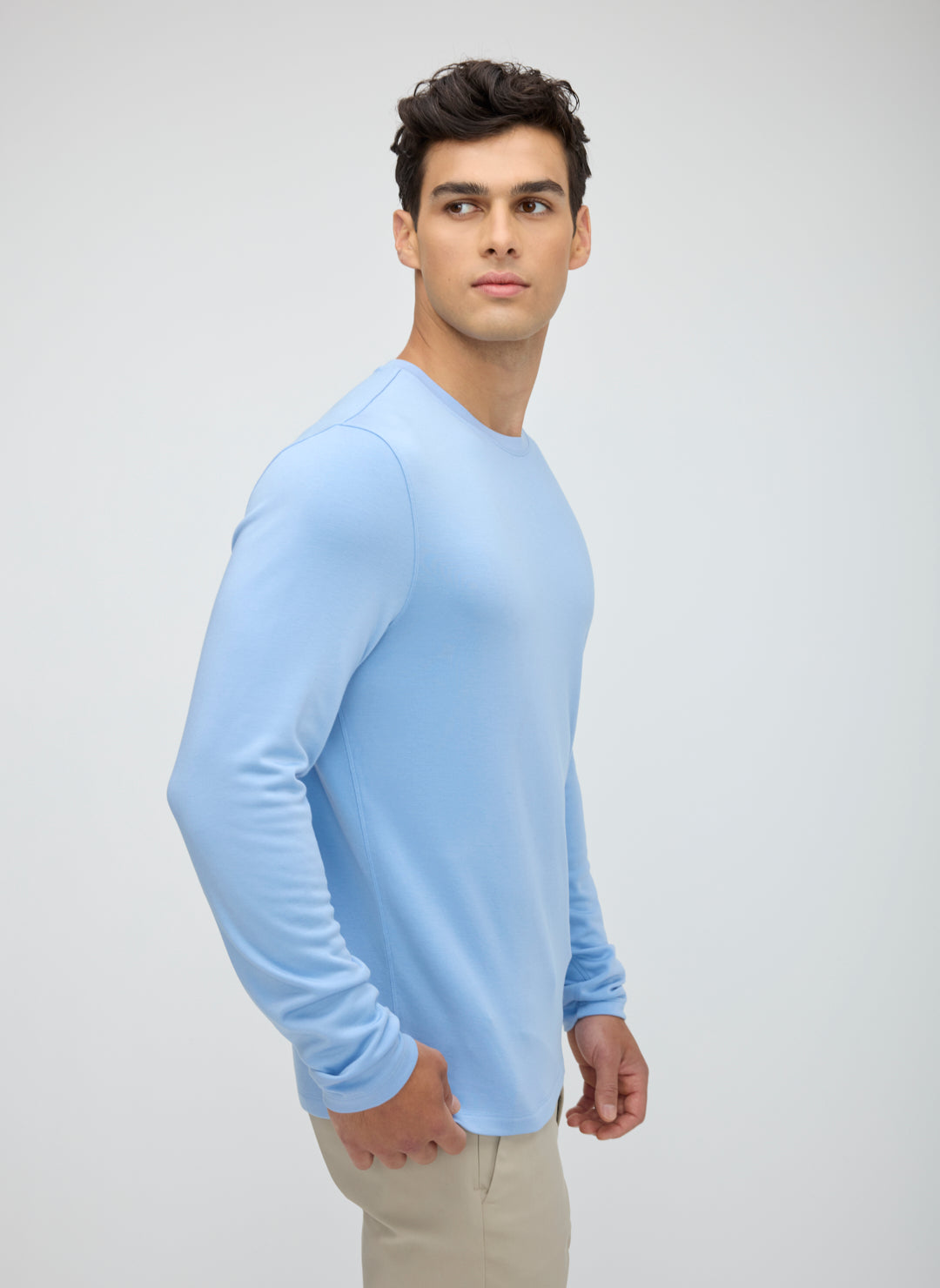 Upgraded Brushed Long Sleeve Crew