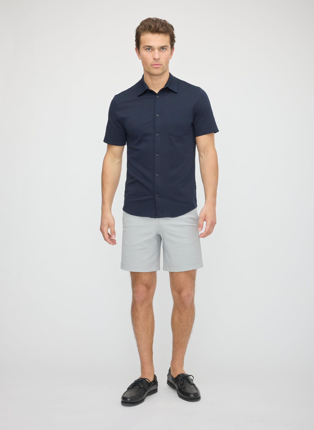 City Tech Short Sleeve Textured Shirt