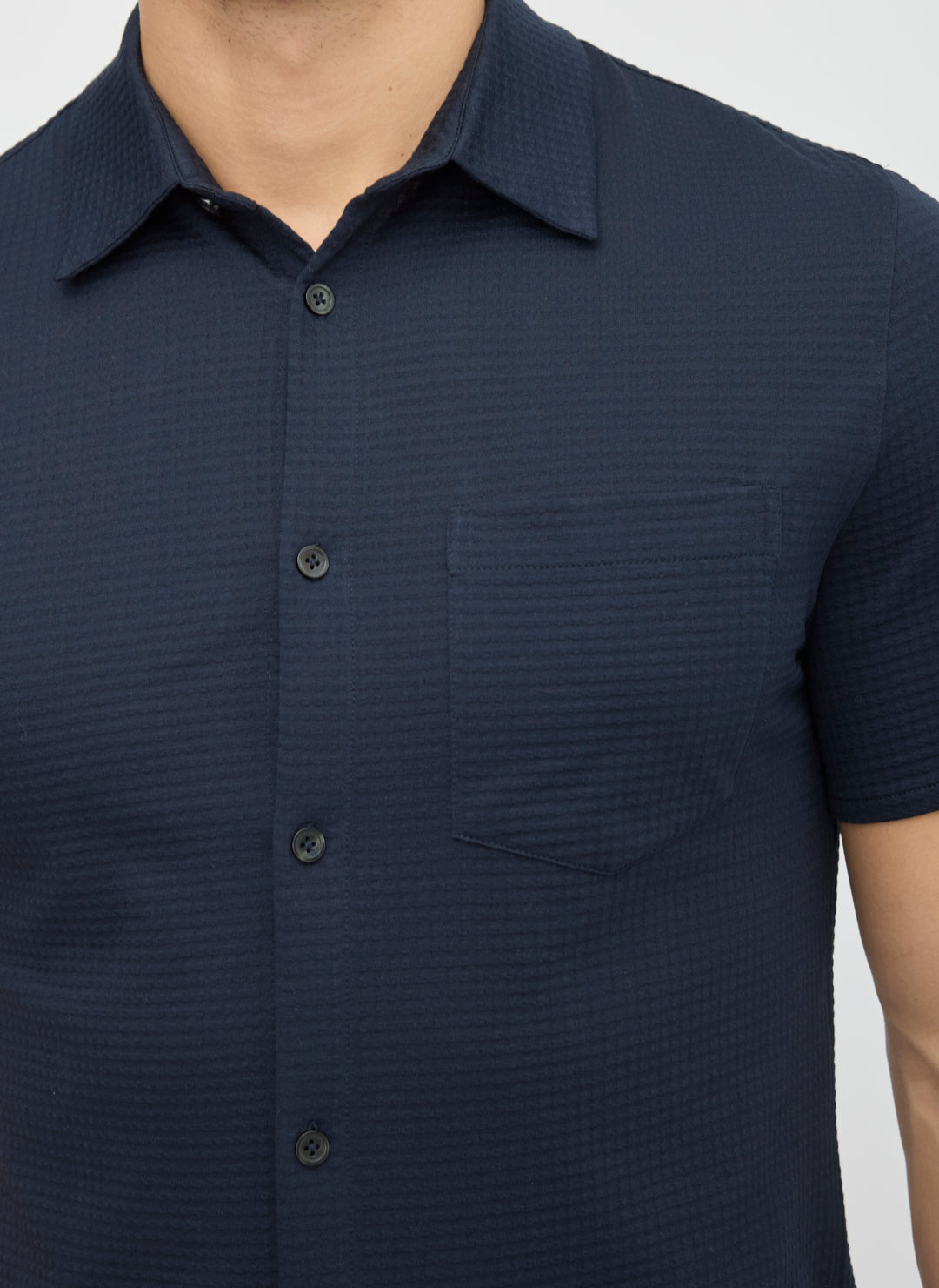 City Tech Short Sleeve Textured Shirt