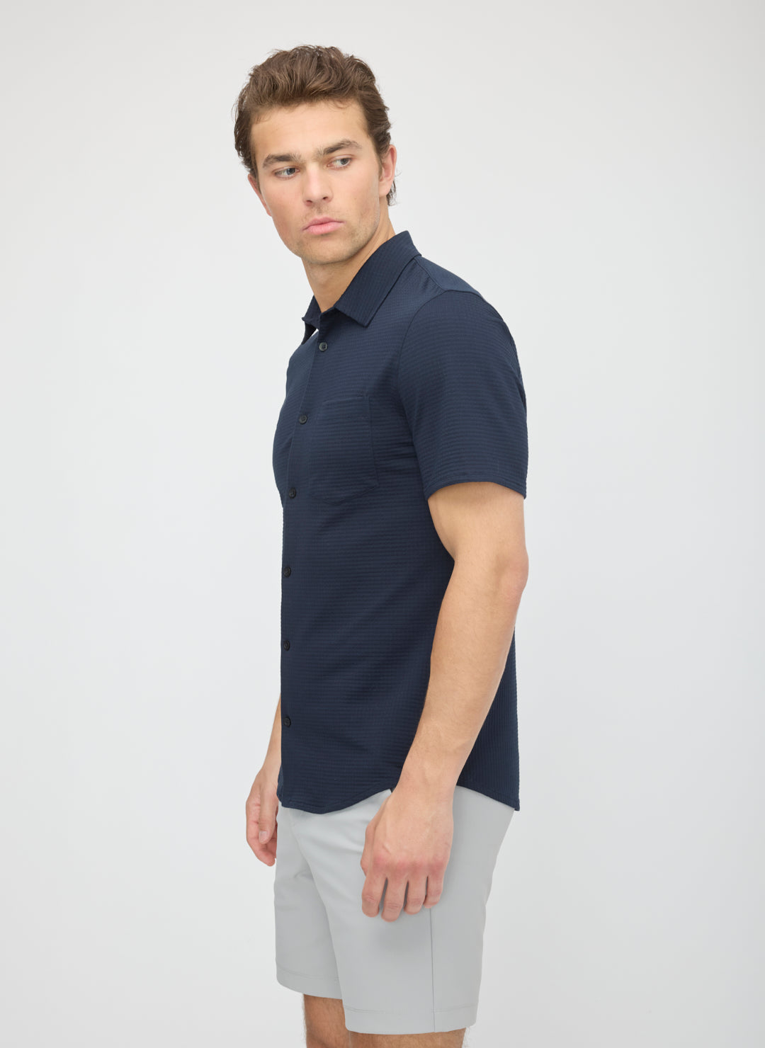 City Tech Short Sleeve Textured Shirt