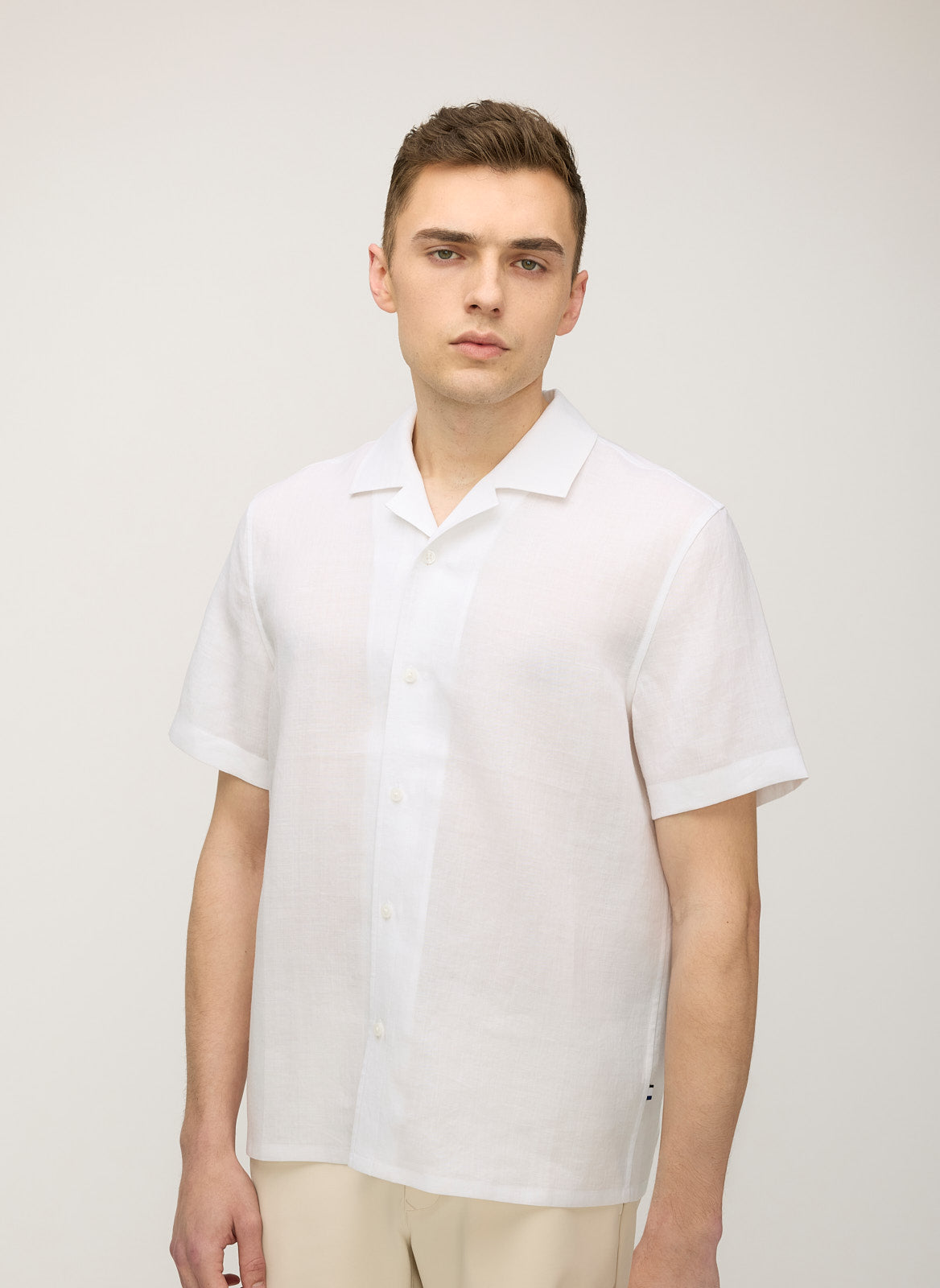 Morrison Short Sleeve Linen Shirt