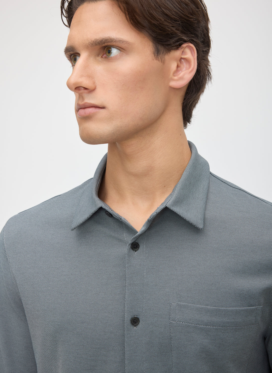 City Tech Classic Fit Birdseye Shirt