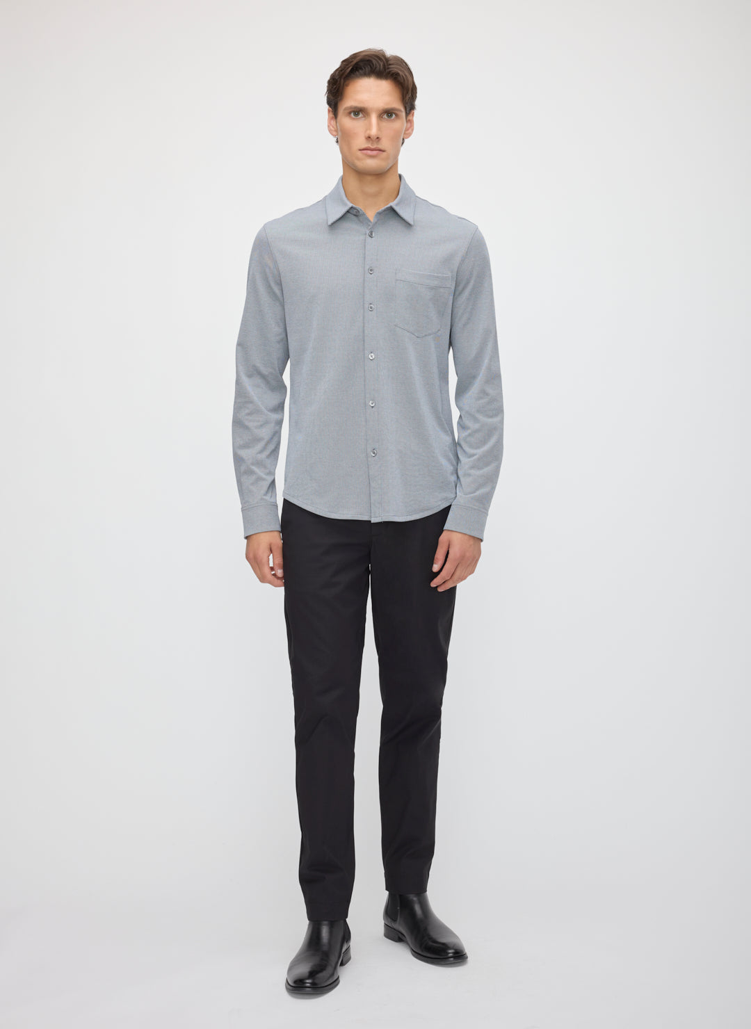City Tech Classic Fit Birdseye Shirt