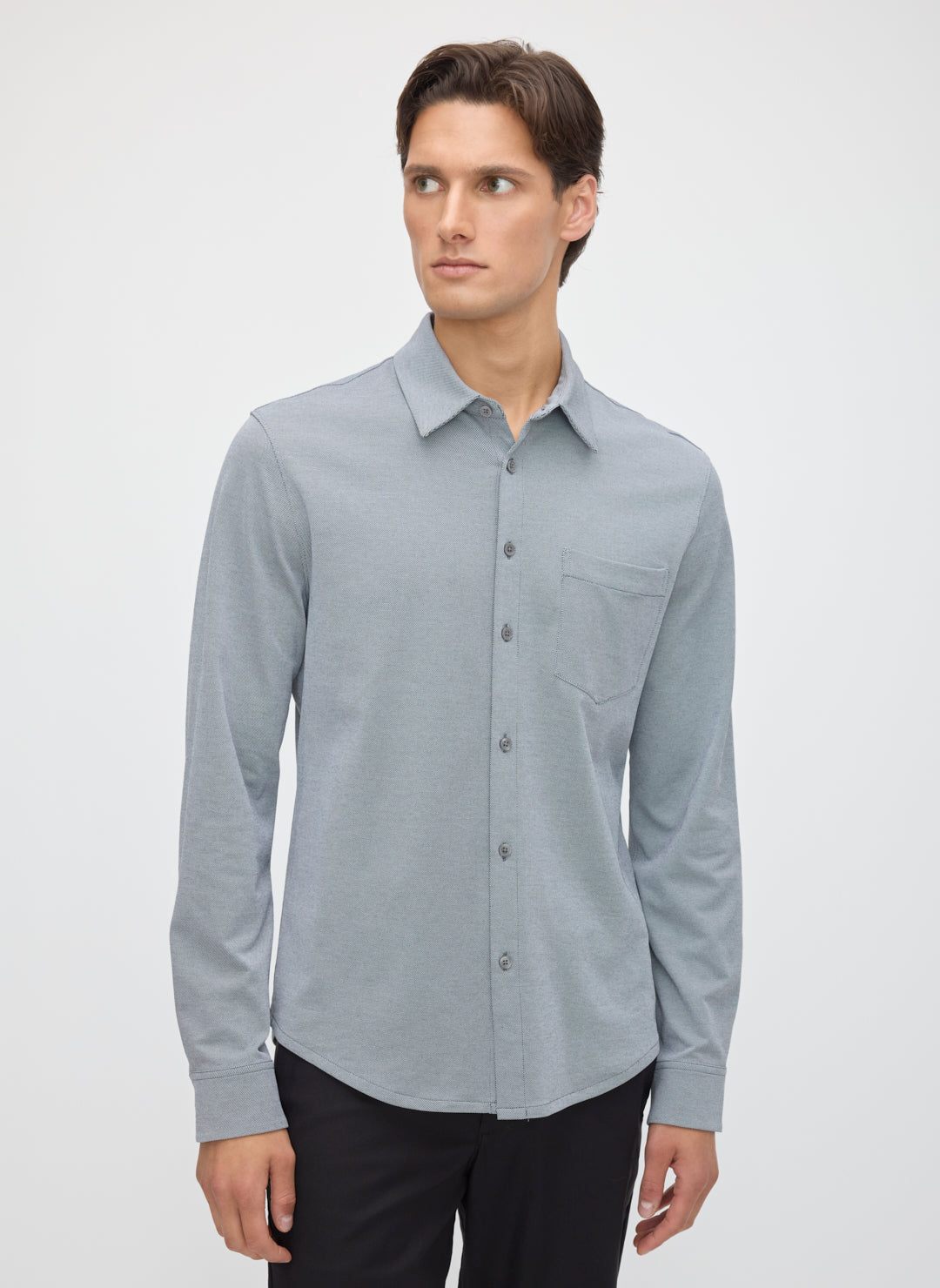 City Tech Classic Fit Birdseye Shirt