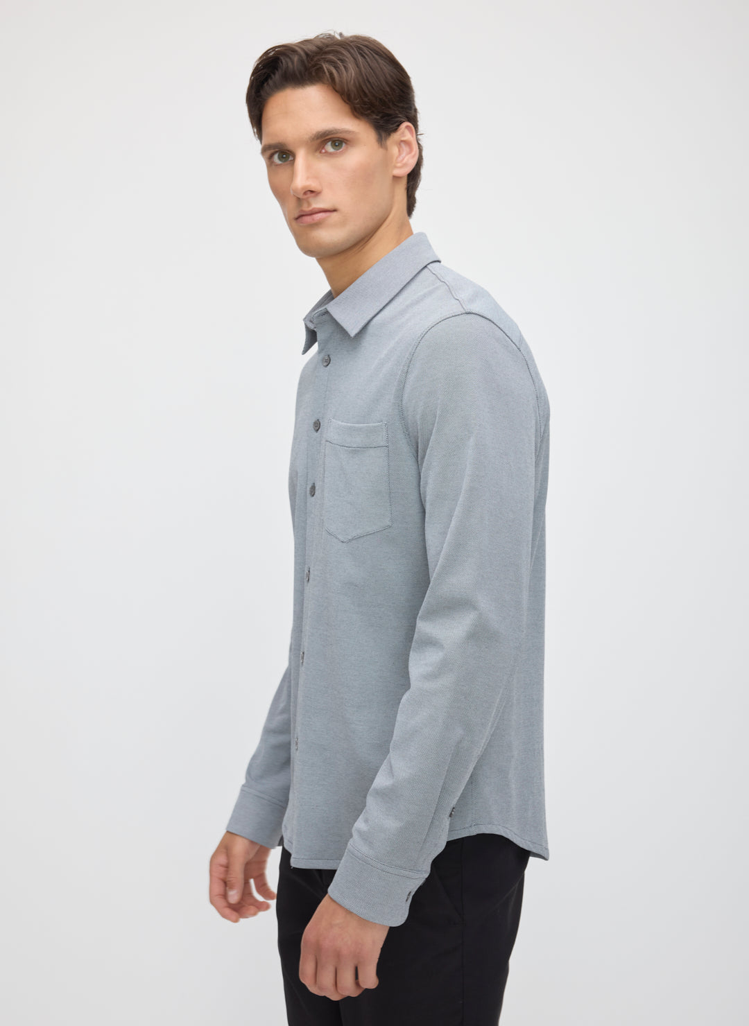 City Tech Classic Fit Birdseye Shirt