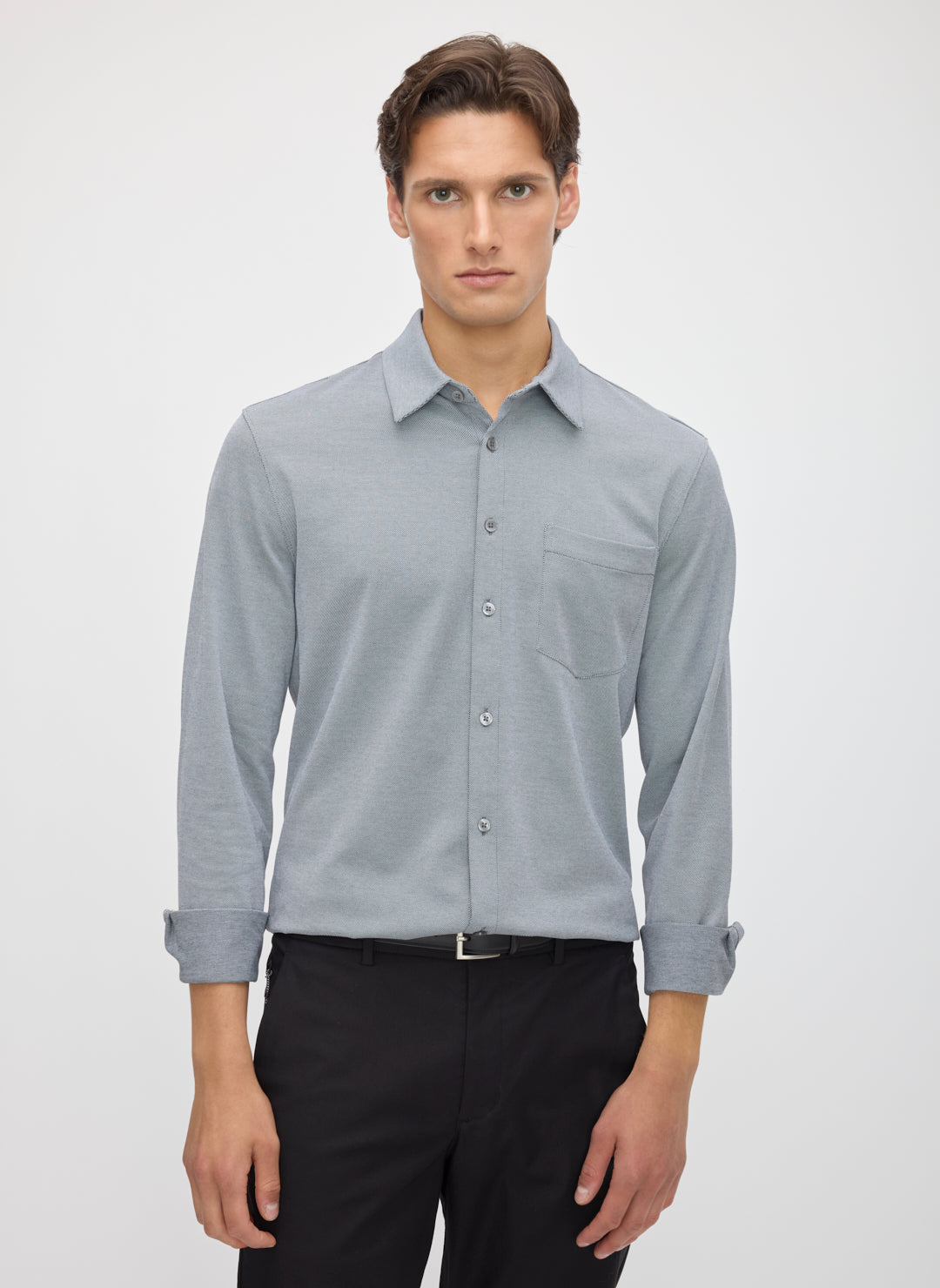 City Tech Classic Fit Birdseye Shirt