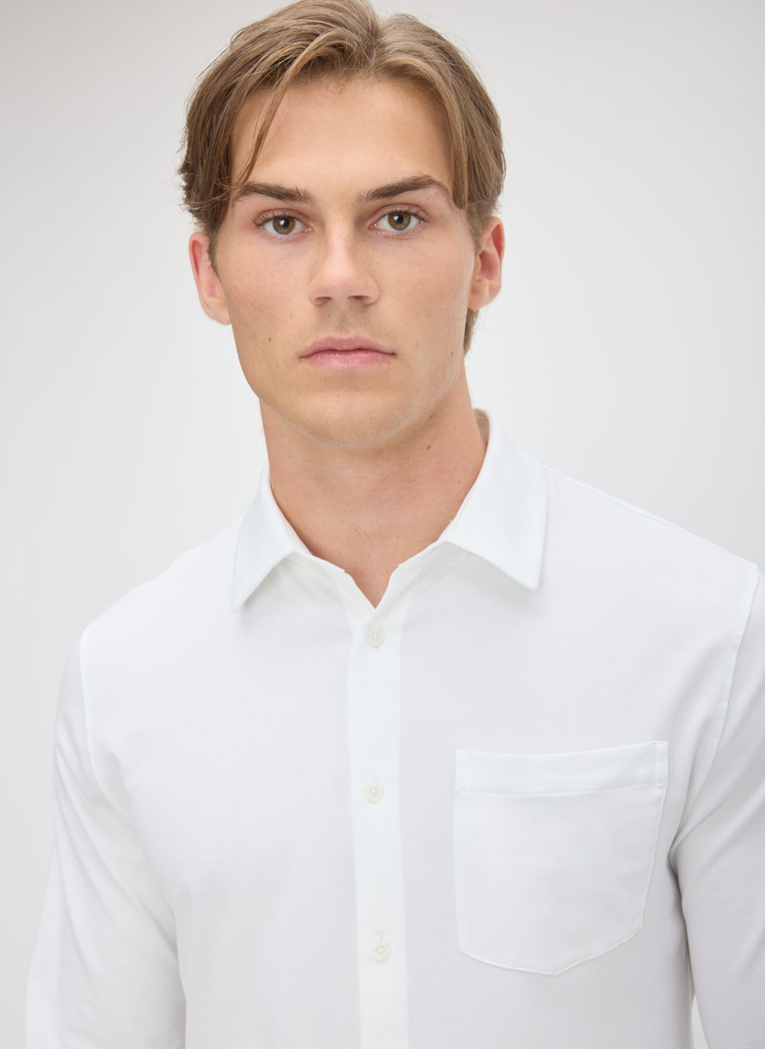 City Tech Classic Fit Birdseye Shirt
