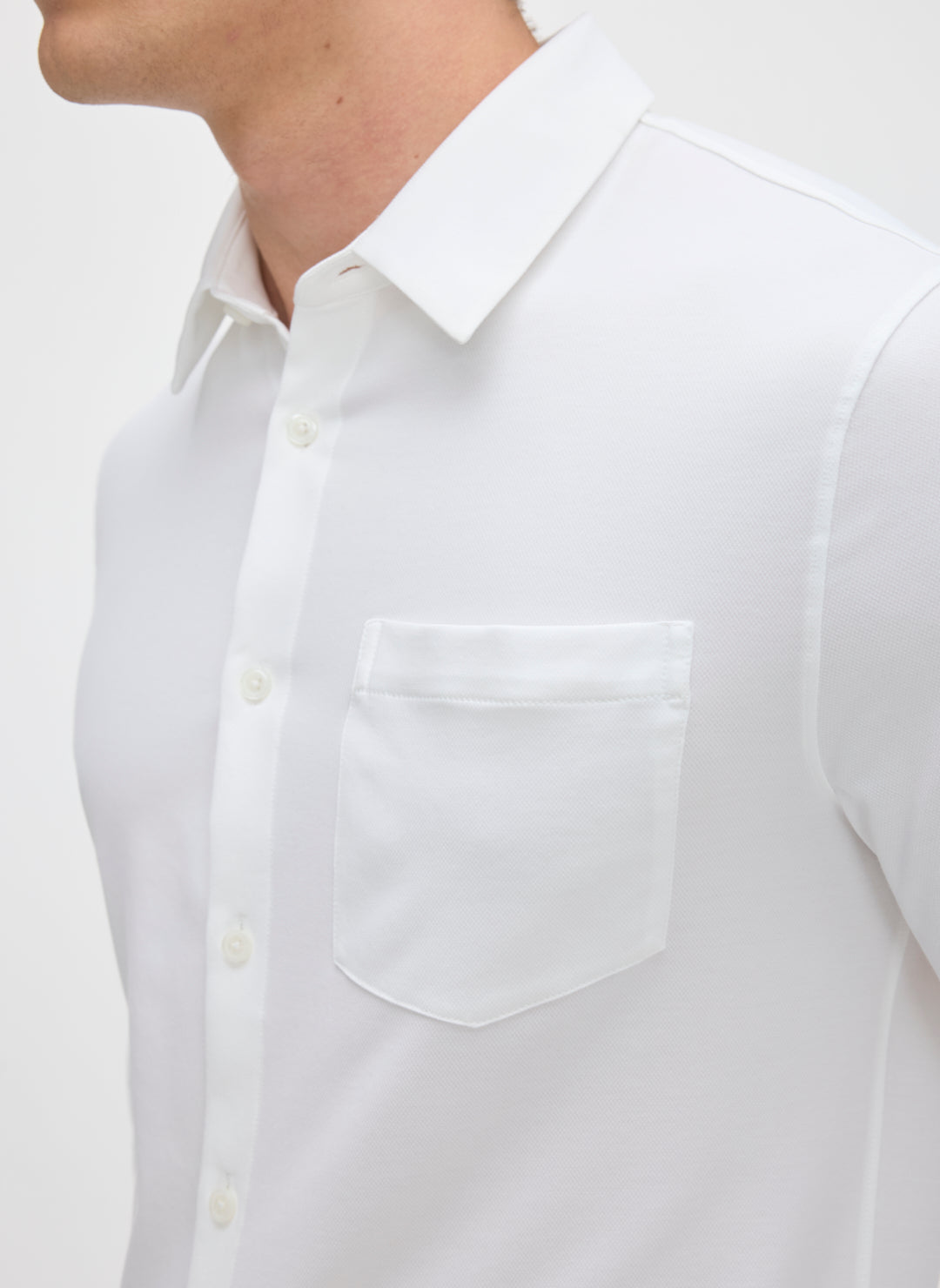 City Tech Classic Fit Birdseye Shirt