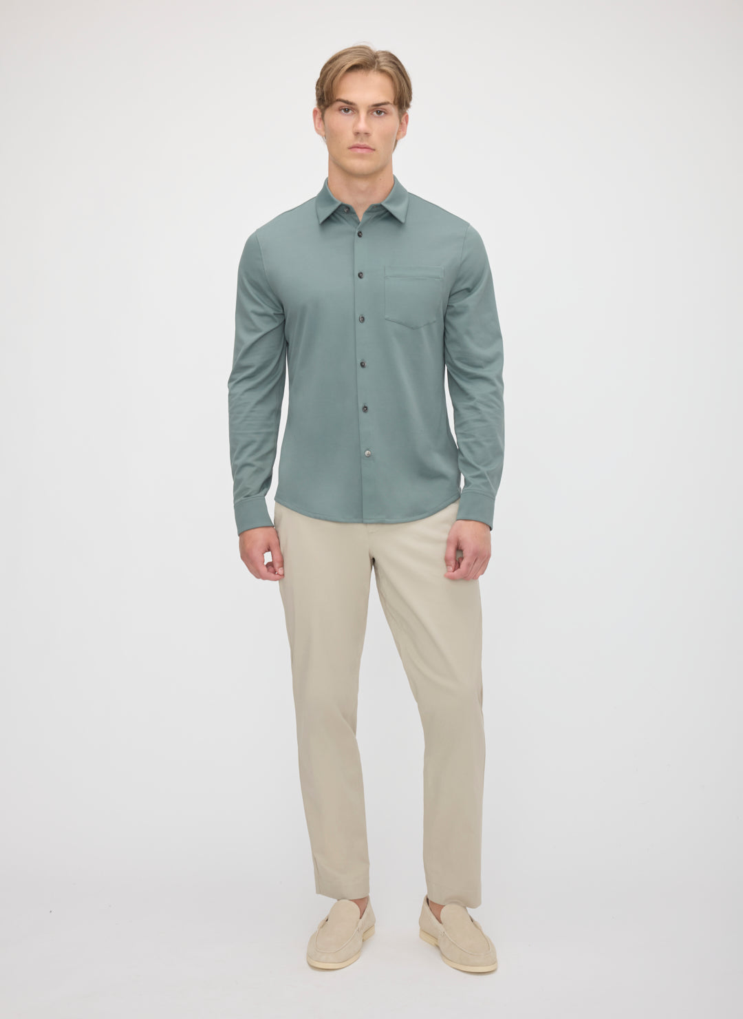 City Tech Classic Fit Birdseye Shirt
