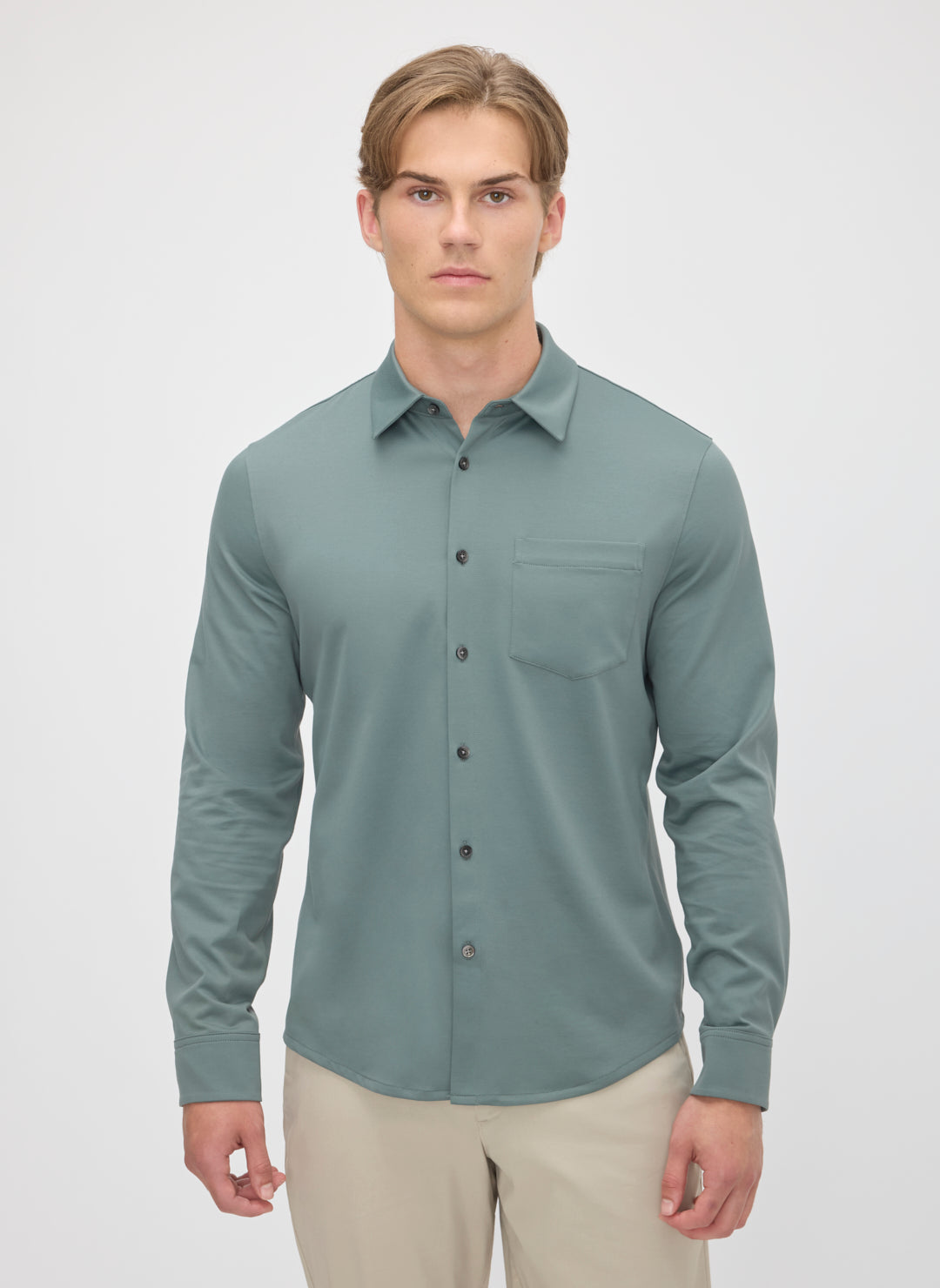 City Tech Classic Fit Birdseye Shirt