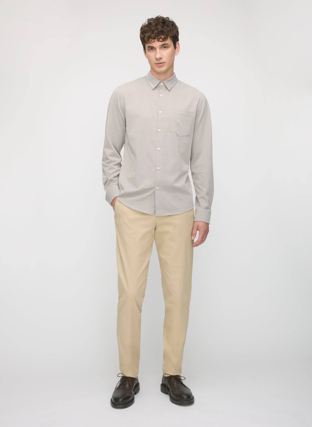 City Tech Classic Fit Birdseye Shirt