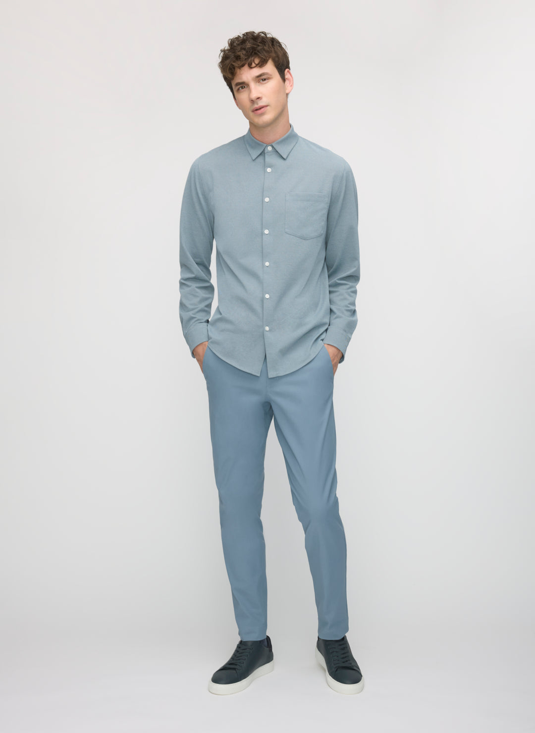 City Tech Classic Fit Birdseye Shirt