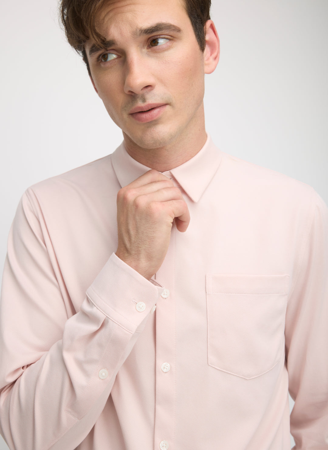 City Tech Classic Fit Birdseye Shirt