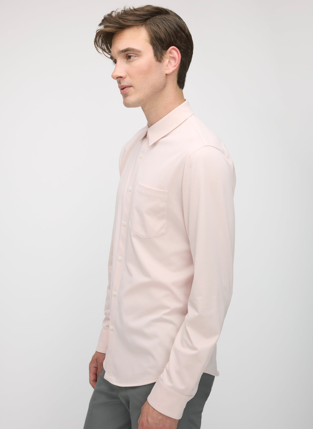 City Tech Classic Fit Birdseye Shirt
