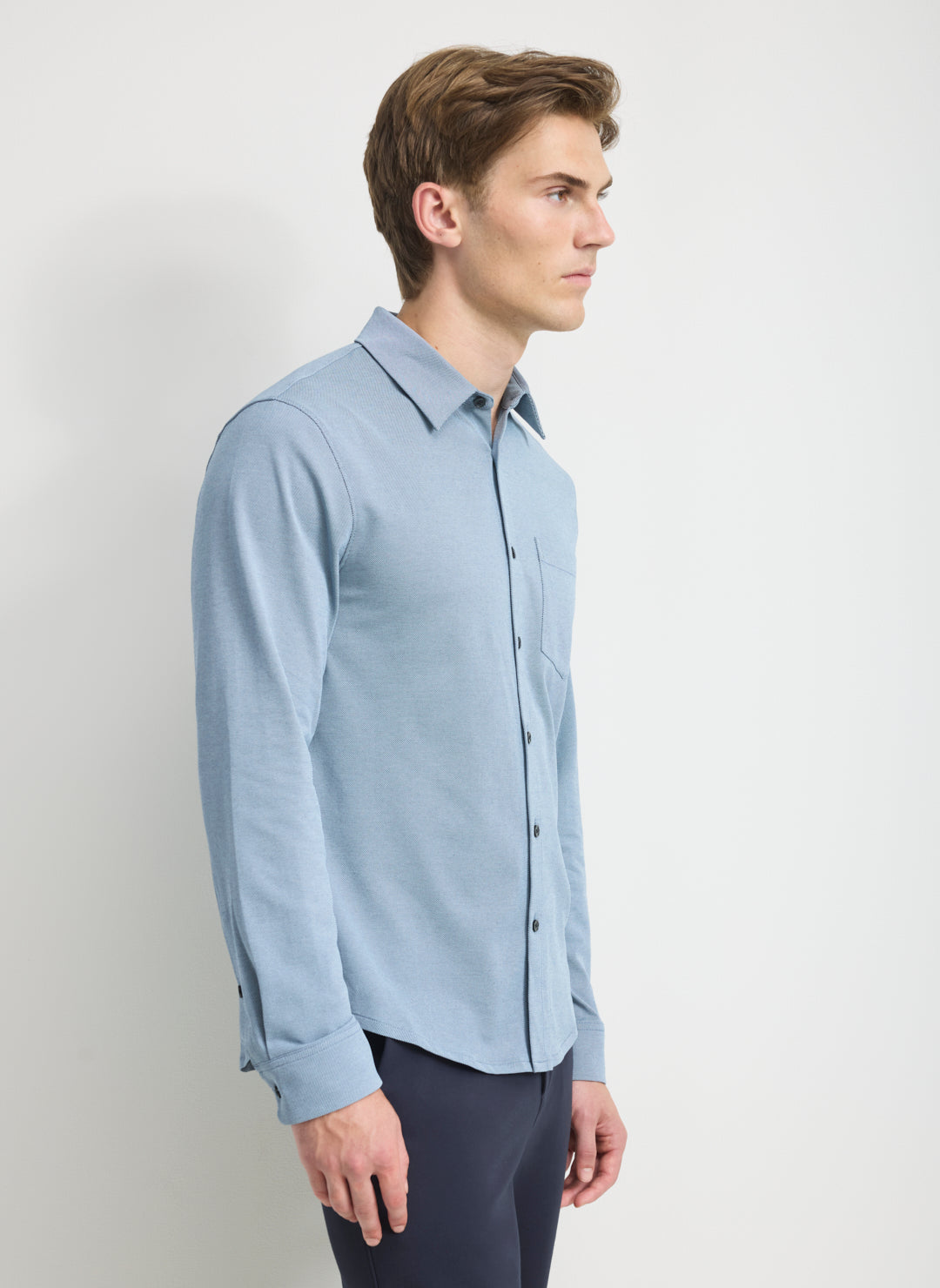 City Tech Classic Fit Birdseye Shirt