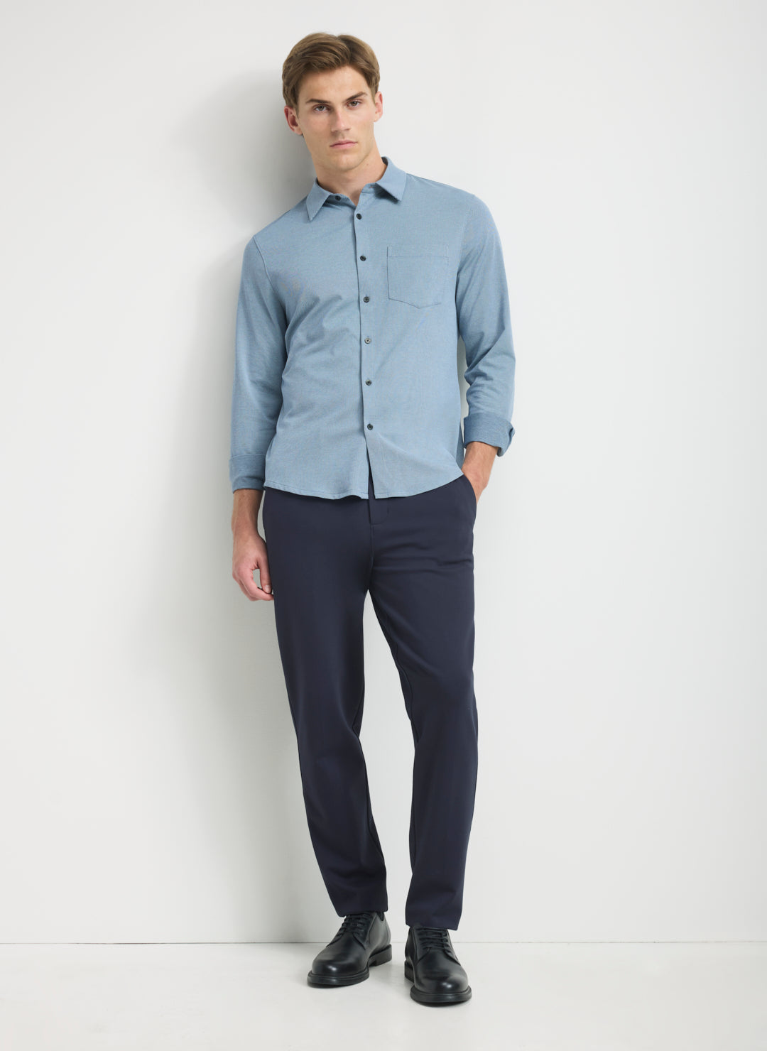 City Tech Classic Fit Birdseye Shirt