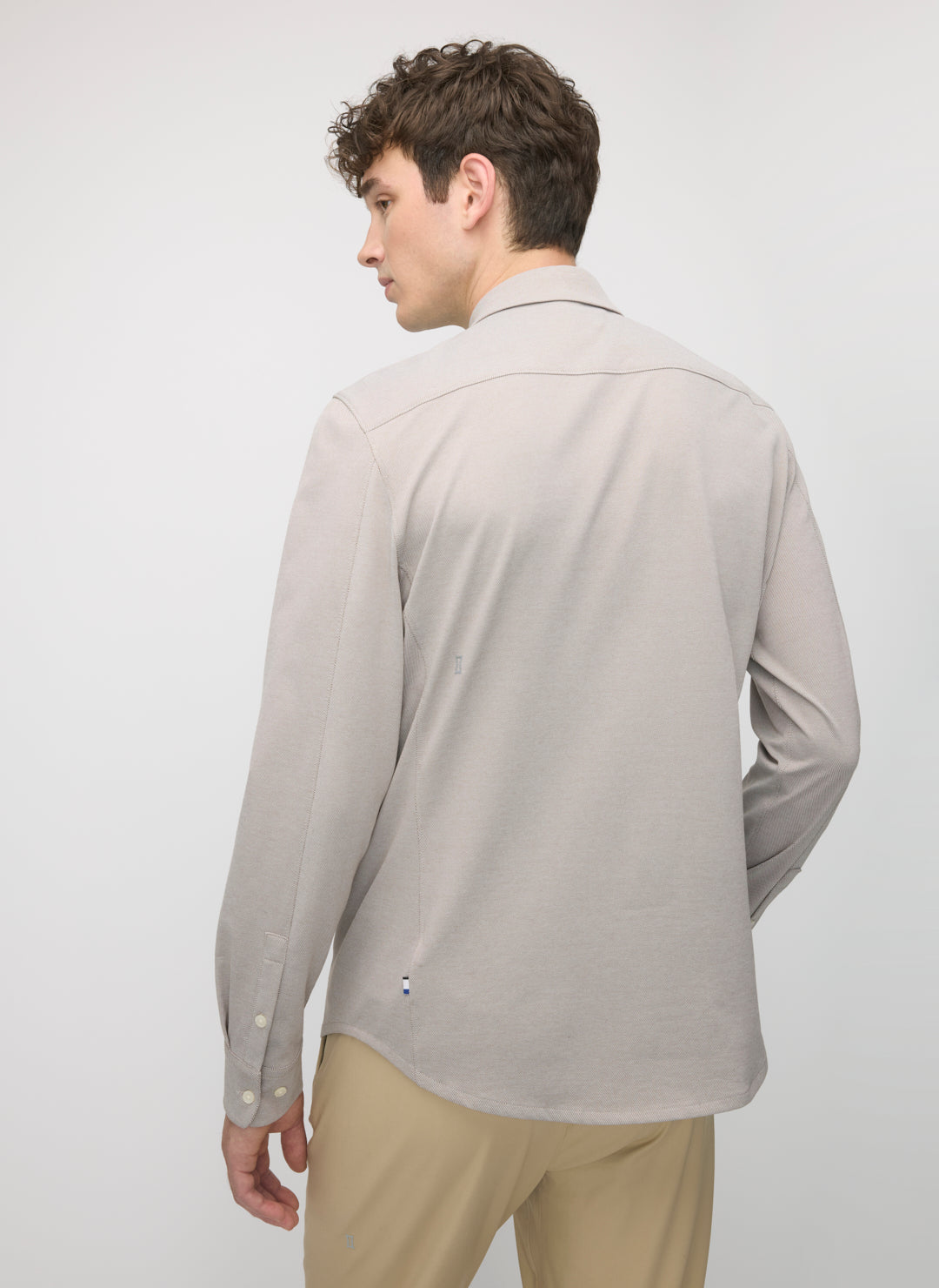 City Tech Slim Fit Birdseye Shirt