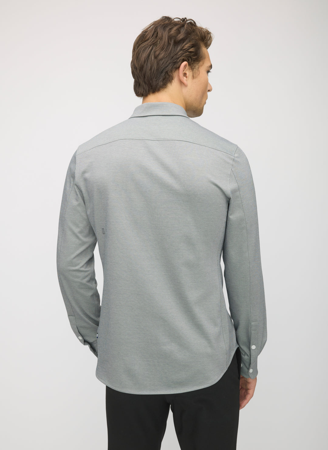 City Tech Slim Fit Birdseye Shirt
