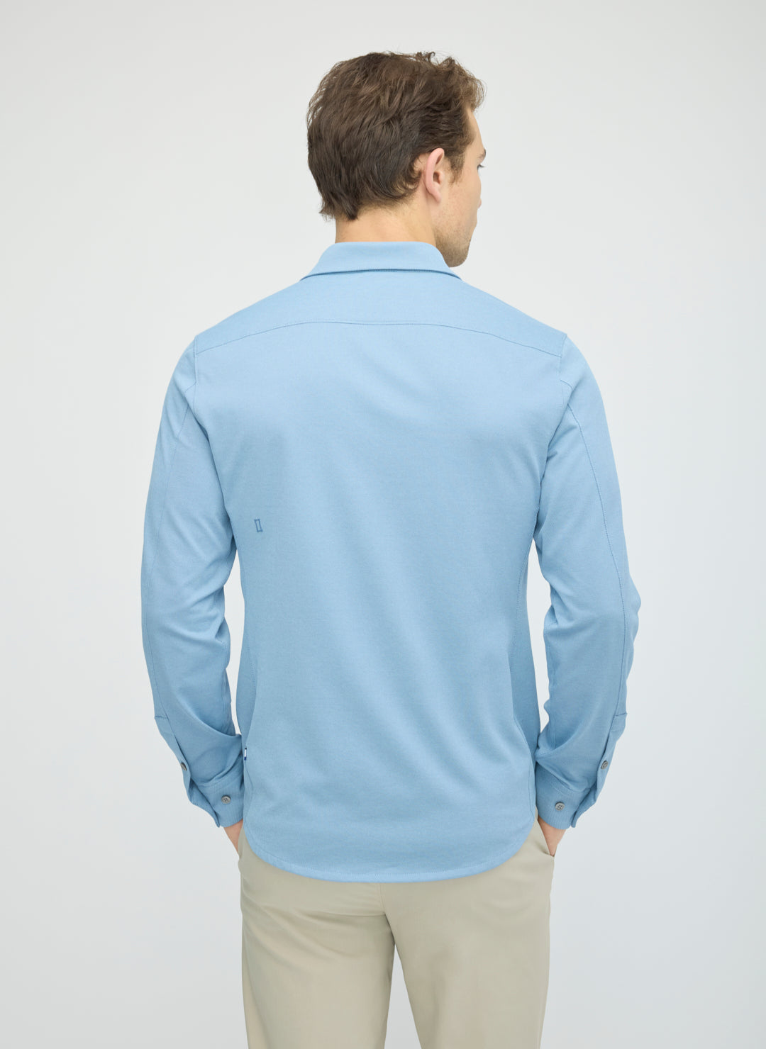 City Tech Slim Fit Birdseye Shirt