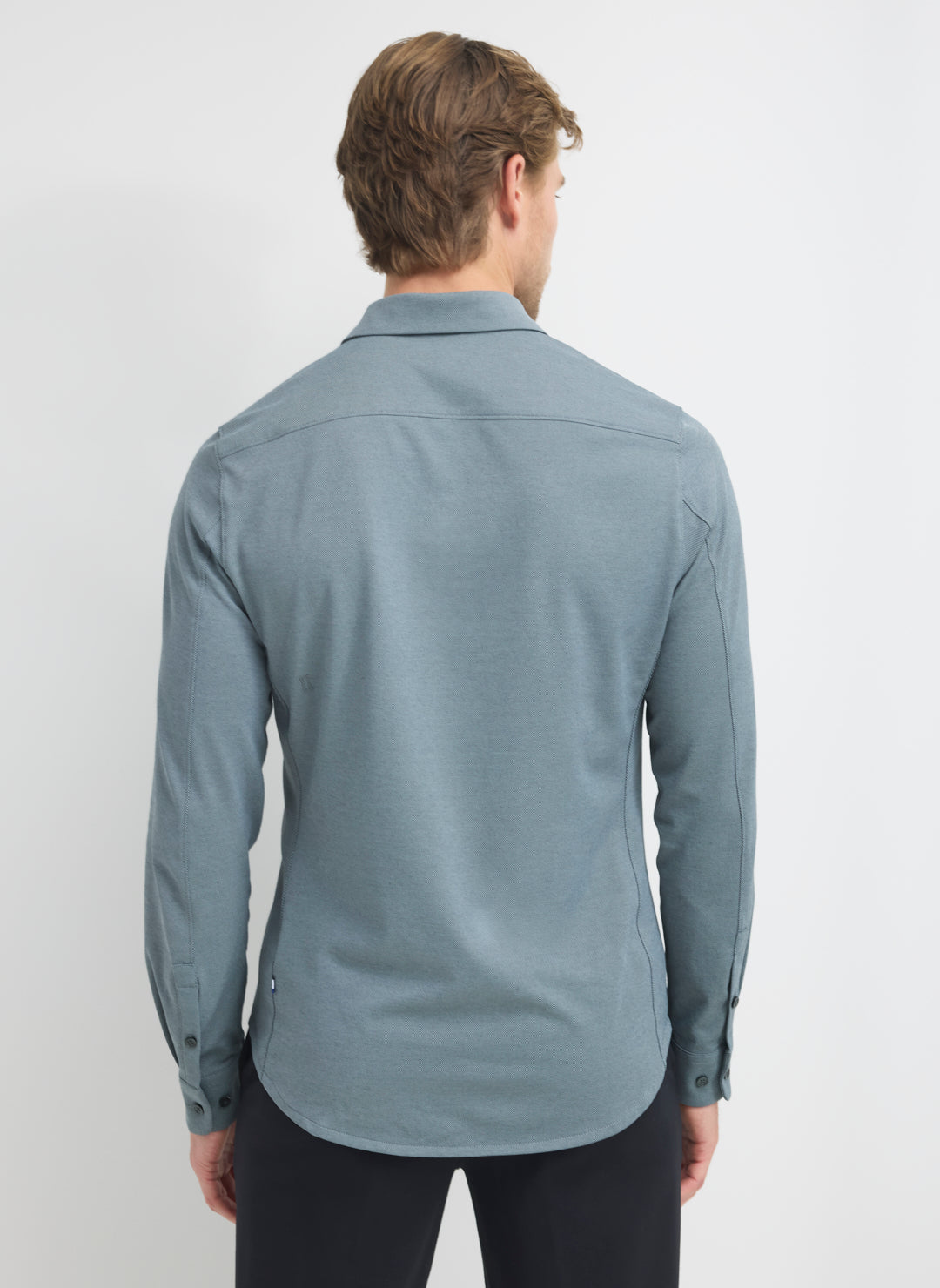 City Tech Slim Fit Birdseye Shirt