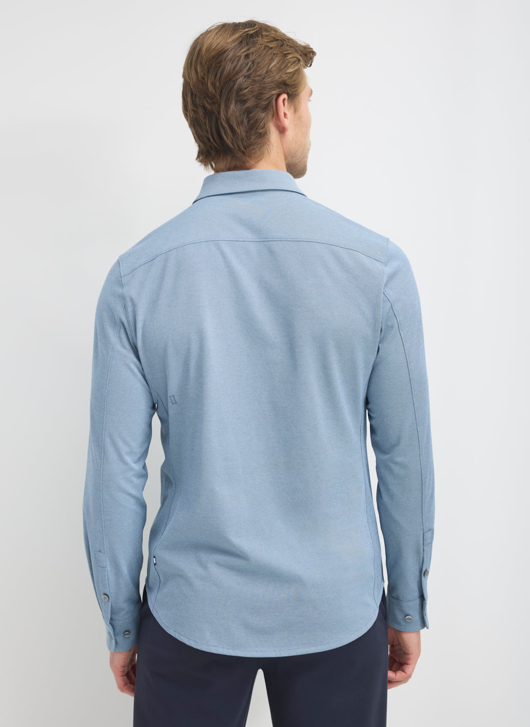 City Tech Slim Fit Birdseye Shirt