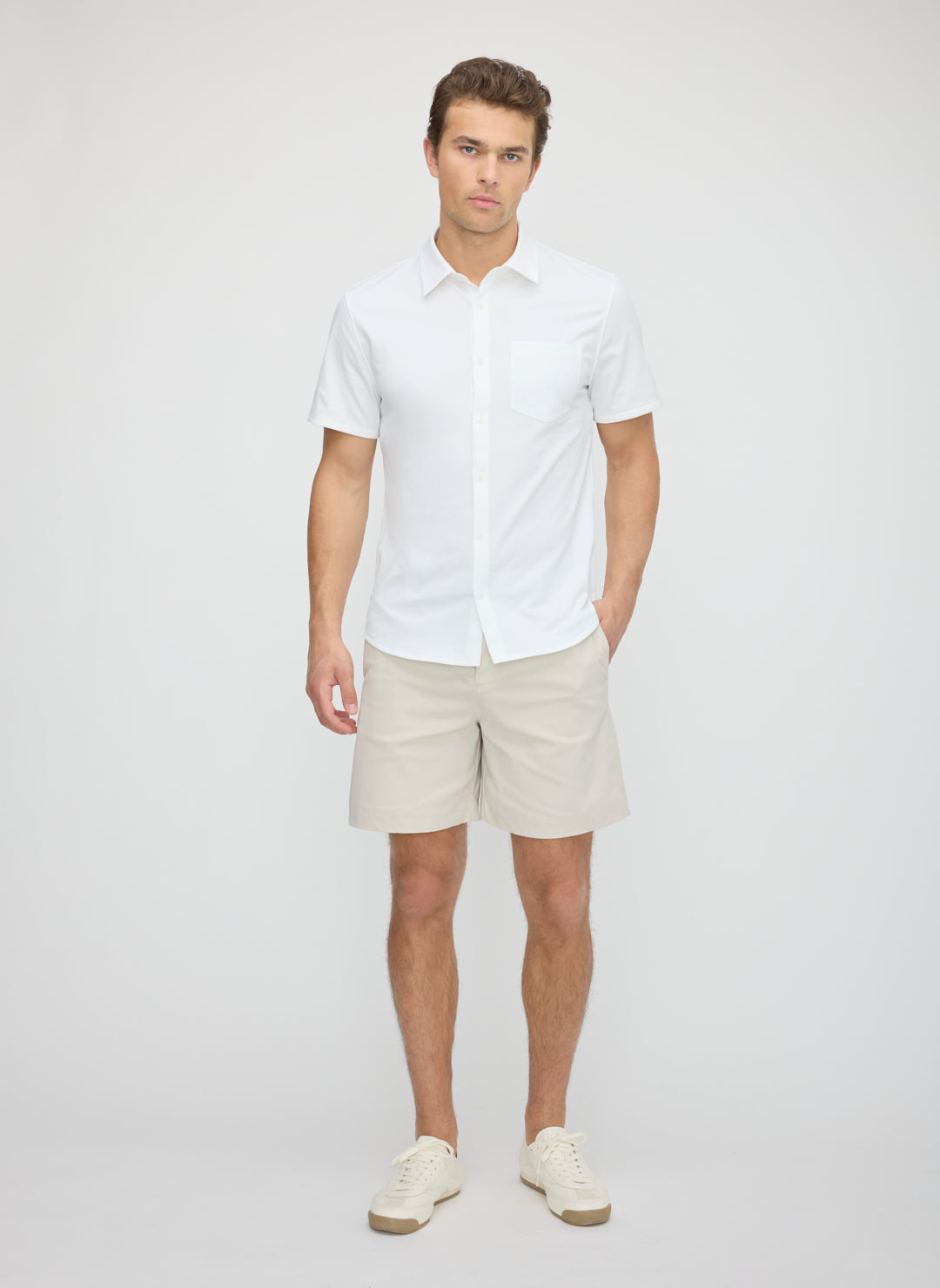 City Tech Short Sleeve Birdseye Shirt