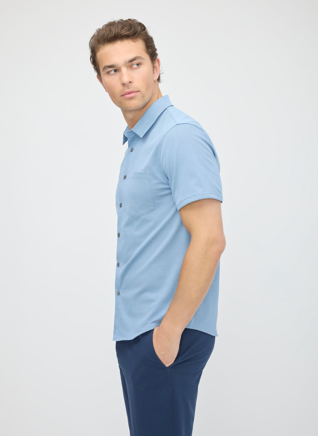 City Tech Short Sleeve Birdseye Shirt