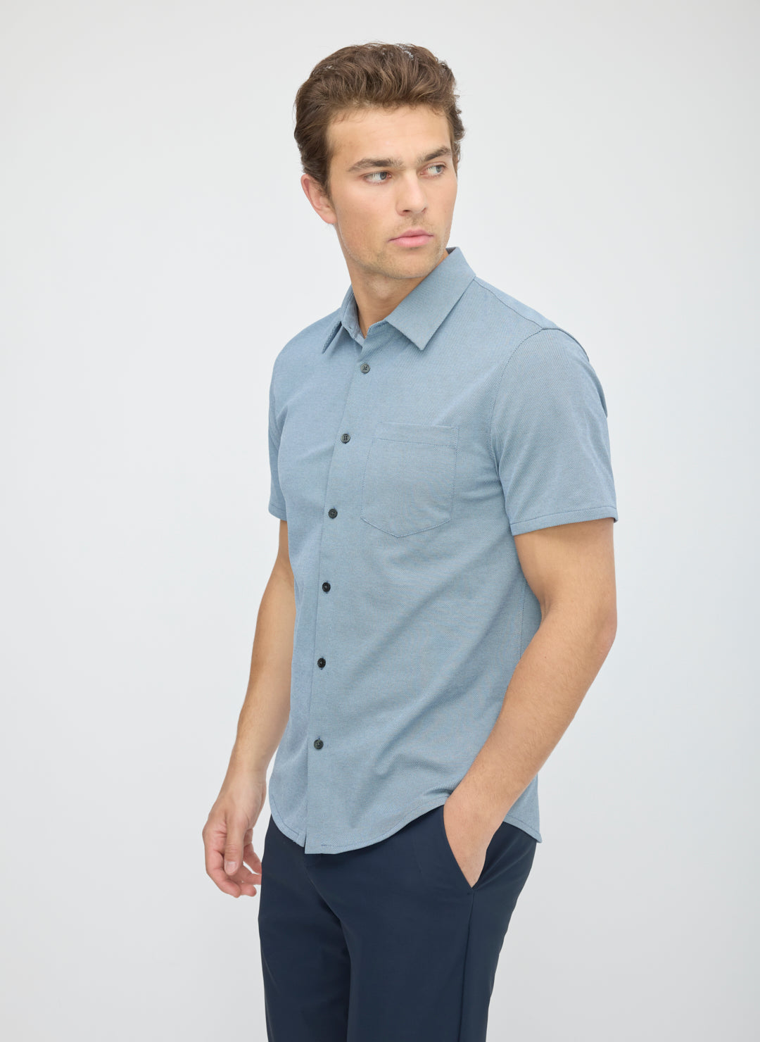 City Tech Short Sleeve Birdseye Shirt