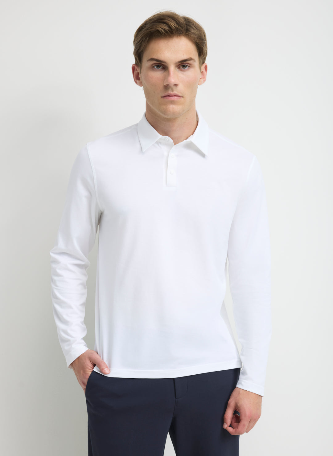 City Tech Long Sleeve Polo