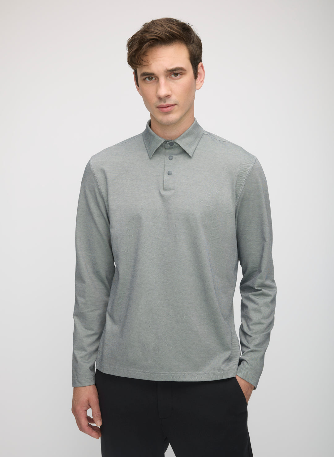 City Tech Long Sleeve Polo