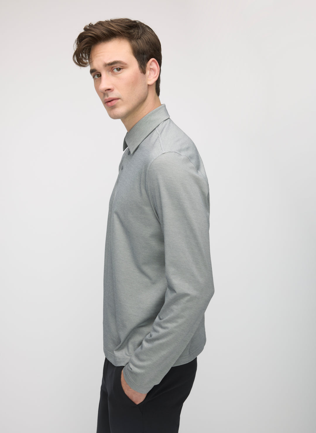 City Tech Long Sleeve Polo