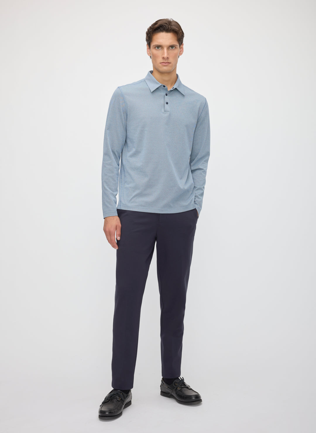 City Tech Long Sleeve Polo