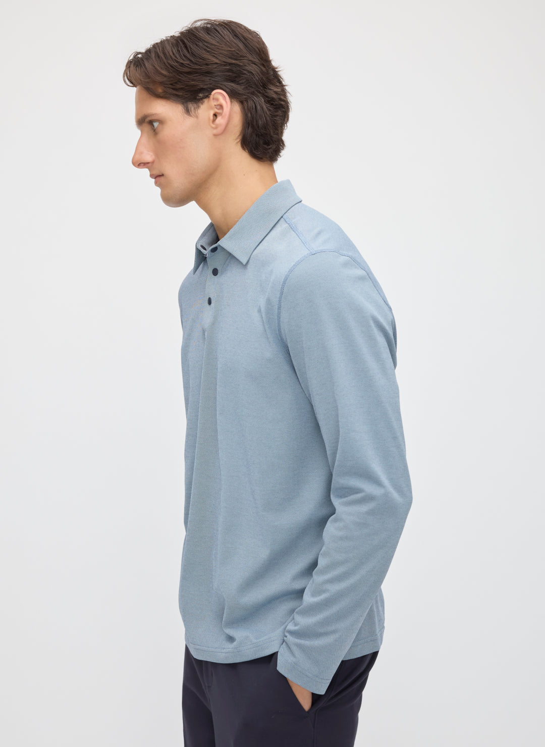 City Tech Long Sleeve Polo