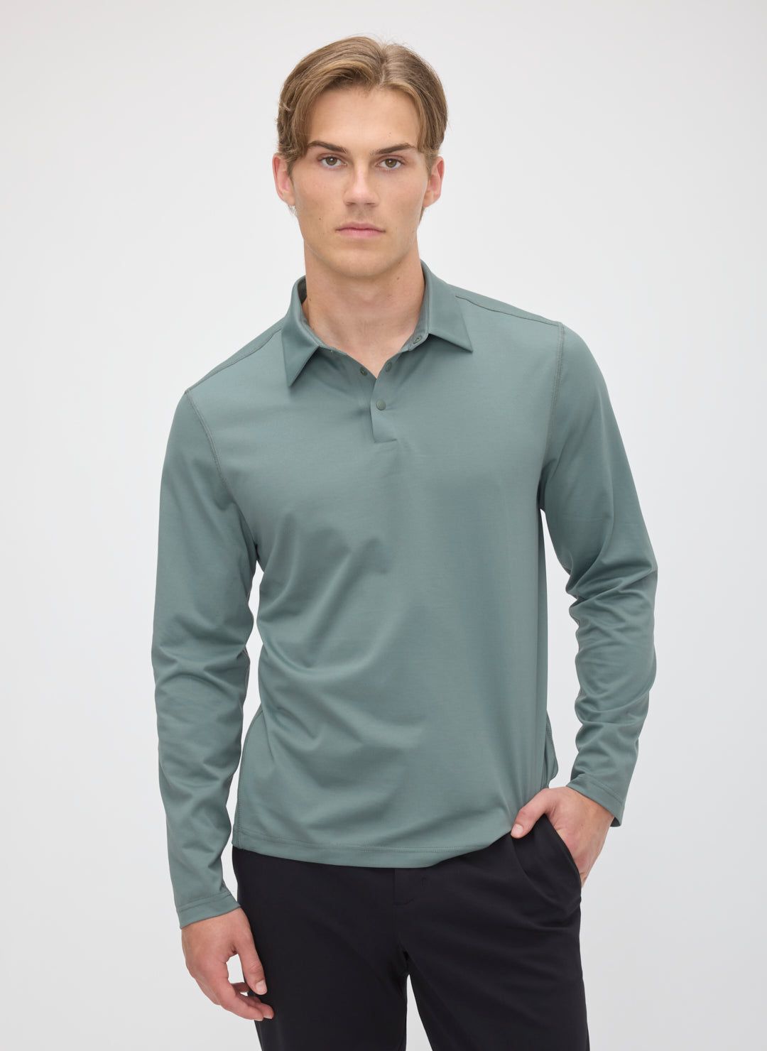 City Tech Long Sleeve Polo