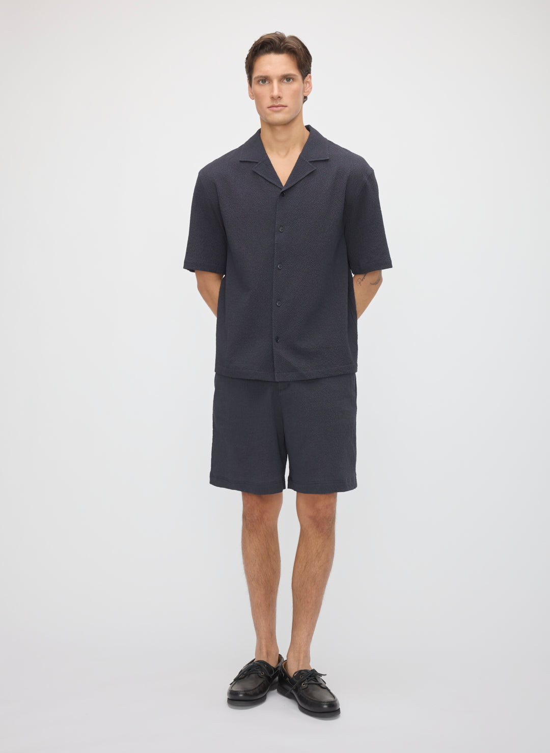 Seersucker Camp Shirt