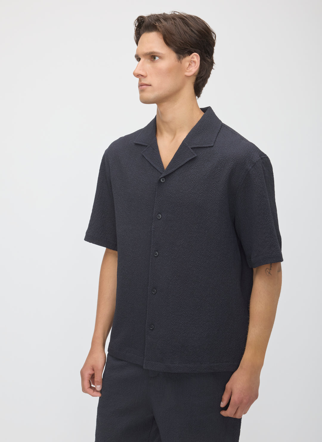 Seersucker Camp Shirt