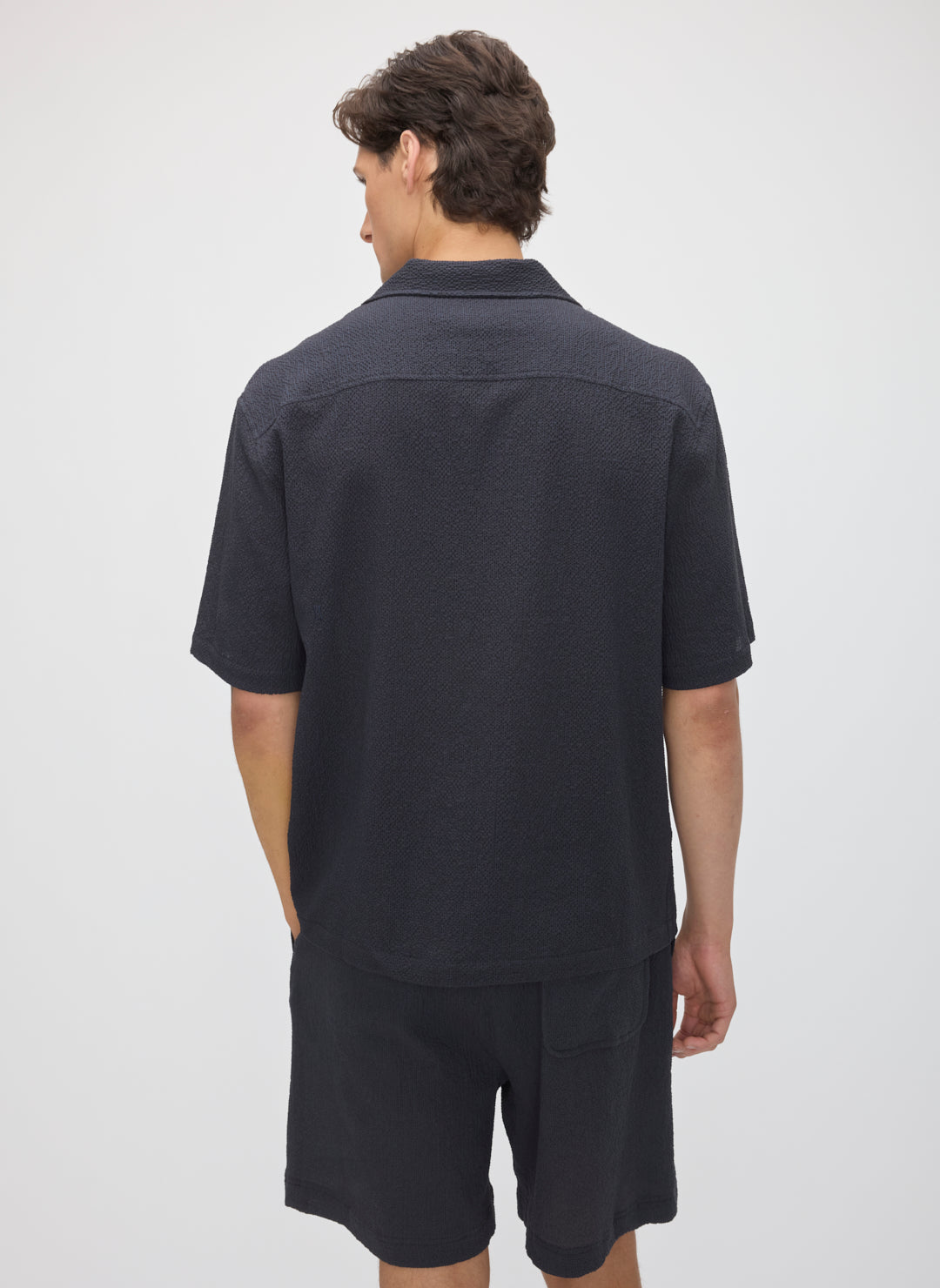 Seersucker Camp Shirt