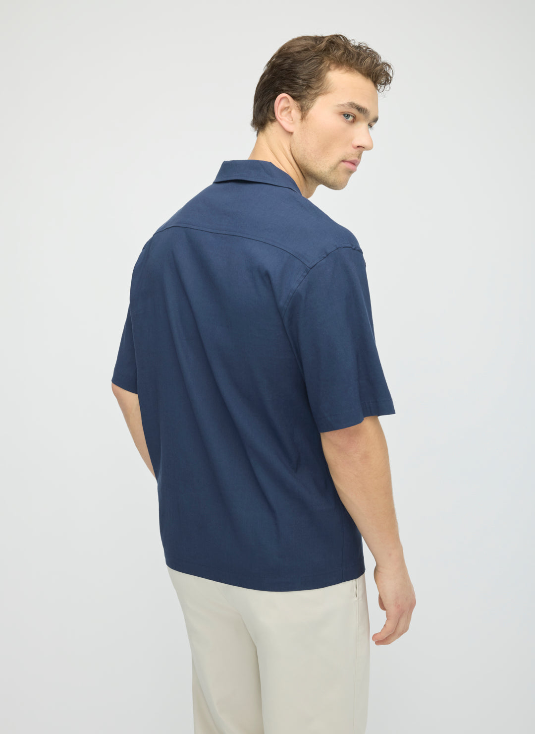 Comfort Linen Camp Shirt