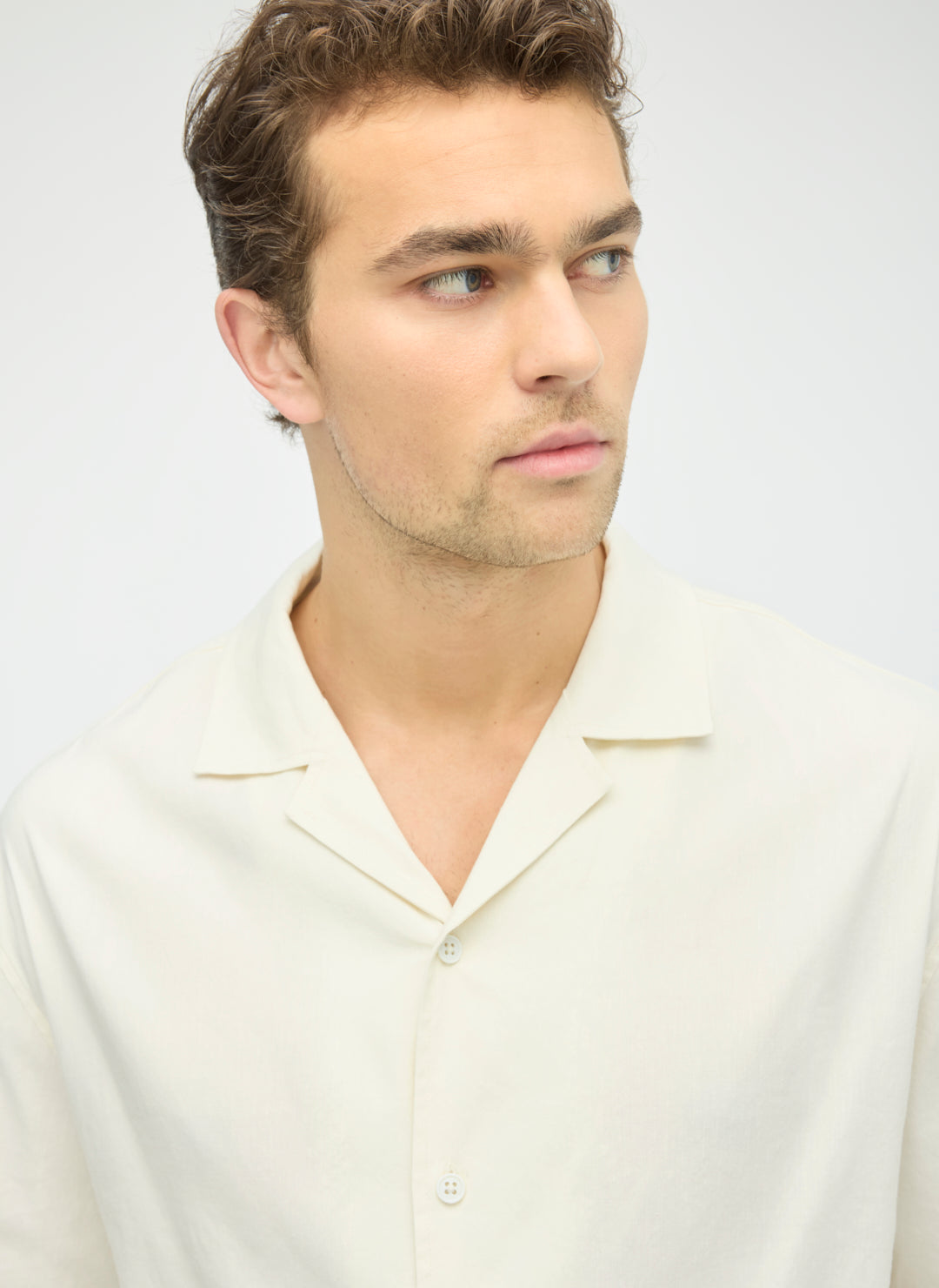 Comfort Linen Camp Shirt