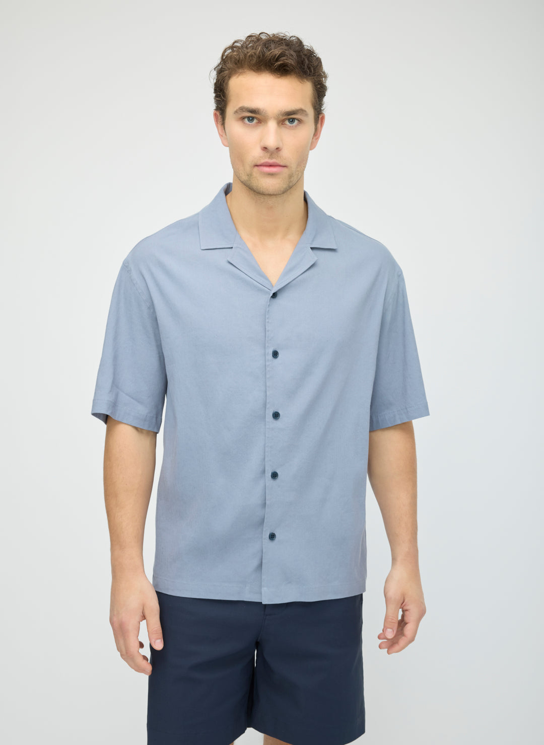 Comfort Linen Camp Shirt