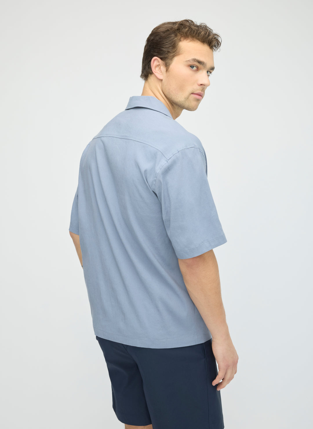 Comfort Linen Camp Shirt