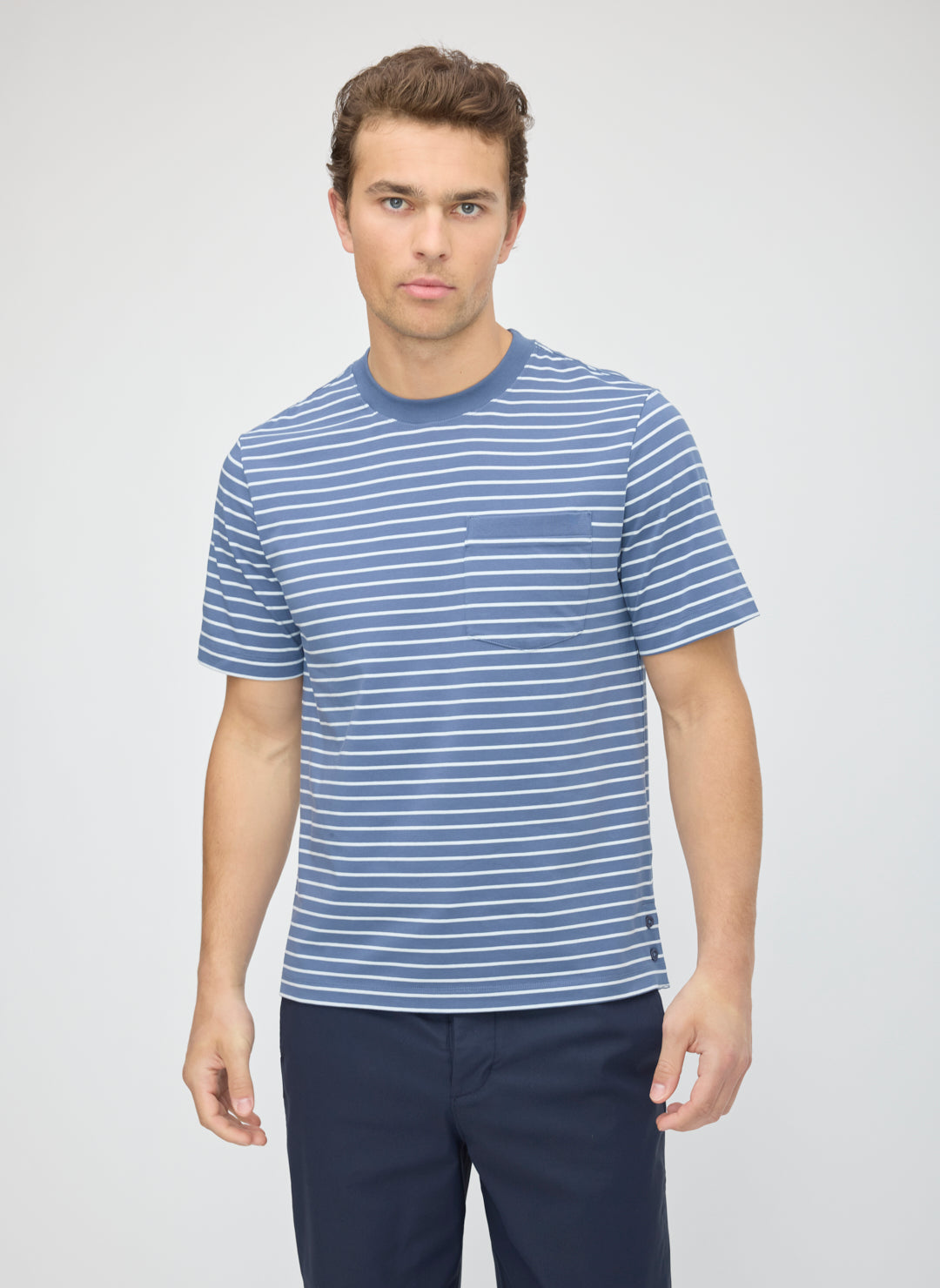 Stanton Striped Pocket Tee